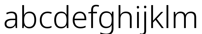 Noto Sans Armenian Light Font LOWERCASE