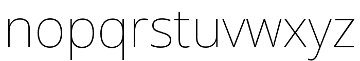 Noto Sans Armenian Thin Font LOWERCASE