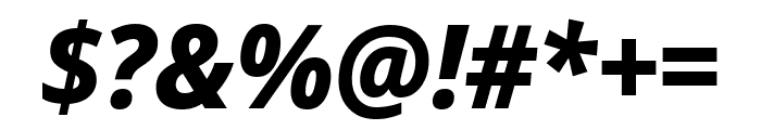 Noto Sans Display ExtraBold Italic Font OTHER CHARS