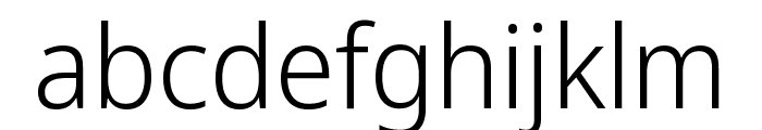 Noto Sans Display ExtraCondensed Light Font LOWERCASE