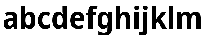 Noto Sans Georgian SemiCondensed Bold Font LOWERCASE