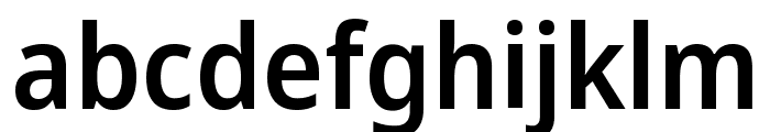 Noto Sans Georgian SemiCondensed SemiBold Font LOWERCASE