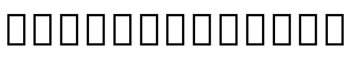 Noto Sans Hebrew ExtraCondensed Thin Font LOWERCASE