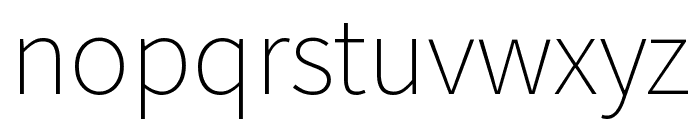 Noto Sans Hk Thin Font LOWERCASE