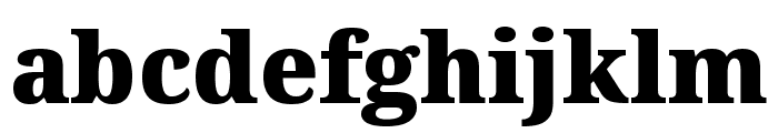 Noto Serif Armenian Heavy Font LOWERCASE