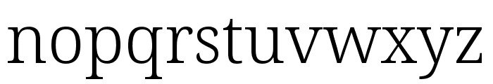 Noto Serif Armenian Light Font LOWERCASE