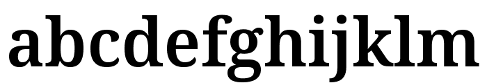 Noto Serif Armenian Semibold Font LOWERCASE