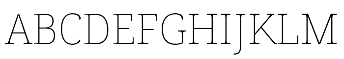 Noto Serif Armenian Thin Font UPPERCASE