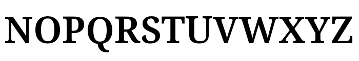 Noto Serif Bengali Semibold Font UPPERCASE