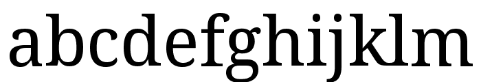 Noto Serif Devanagari Regular Font LOWERCASE