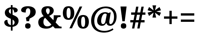 Noto Serif ExtraBold Font OTHER CHARS