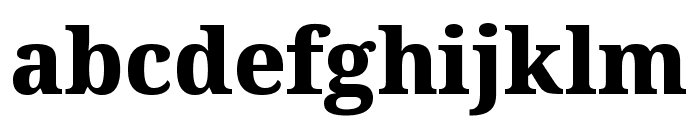 Noto Serif ExtraBold Font LOWERCASE