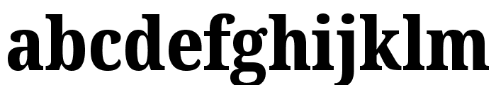 Noto Serif Georgian Condensed ExtraBold Font LOWERCASE