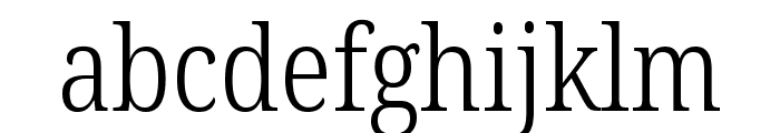 Noto Serif Georgian Condensed Light Font LOWERCASE