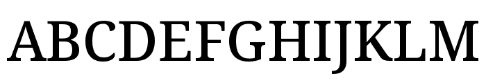 Noto Serif Georgian Medium Font UPPERCASE