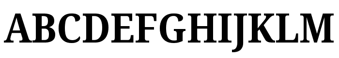 Noto Serif Georgian SemiCondensed Bold Font UPPERCASE