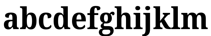 Noto Serif Georgian SemiCondensed Bold Font LOWERCASE