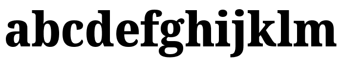 Noto Serif Georgian SemiCondensed ExtraBold Font LOWERCASE