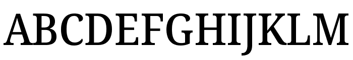 Noto Serif Georgian SemiCondensed Medium Font UPPERCASE