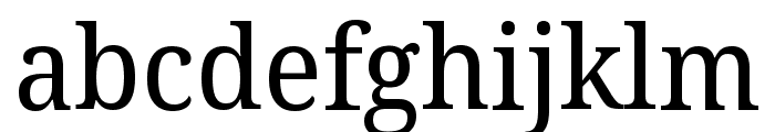 Noto Serif Georgian SemiCondensed Regular Font LOWERCASE