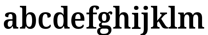 Noto Serif Georgian SemiCondensed SemiBold Font LOWERCASE