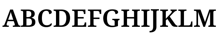 Noto Serif Gurmukhi Semibold Font UPPERCASE