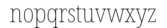 Noto Serif Sinhala Condensed Thin Font LOWERCASE