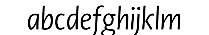 Novel Display Italic Font LOWERCASE