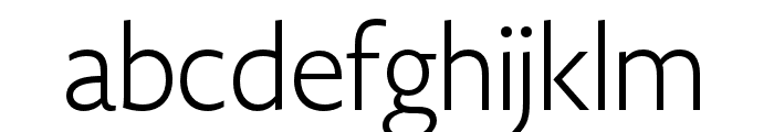 Novel Display XLight Font LOWERCASE