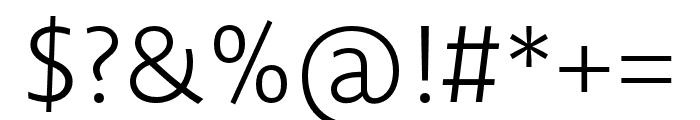 Novel Sans Pro XLight Font OTHER CHARS