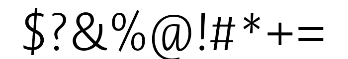 Novel SansCond Pro ExtraLight Italic Font OTHER CHARS