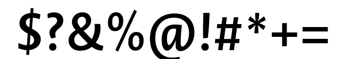 Novel SansCond Pro SemiBold Italic Font OTHER CHARS