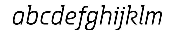 Nubb Italic Font LOWERCASE