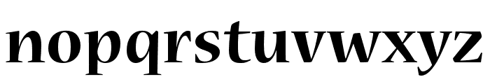 Nueva Std Bold Extended Font LOWERCASE