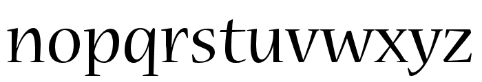 Nueva Std Extended Font LOWERCASE
