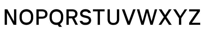 Nure Medium Text Font UPPERCASE
