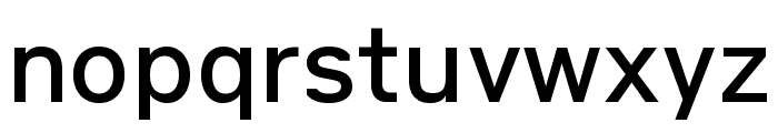 Nure Medium Text Font LOWERCASE