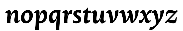 Oculi Display Bold Italic Font LOWERCASE