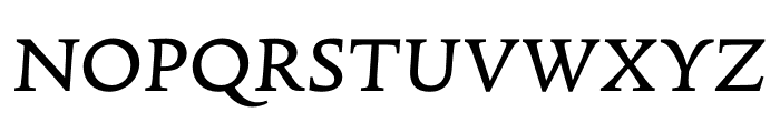 Oculi Display Medium Italic Font UPPERCASE