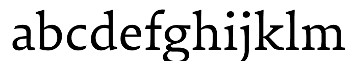 Oculi Display Regular Font LOWERCASE