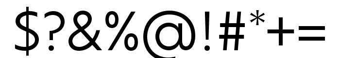 Ofelia Display Regular Font OTHER CHARS
