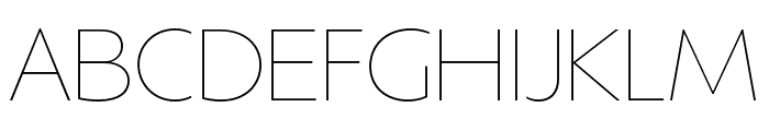 Ofelia Display Thin Font UPPERCASE