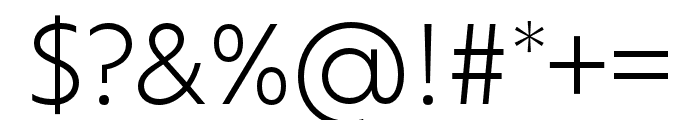 Ofelia Text Semibold Italic Font OTHER CHARS