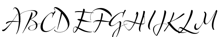 Olicana Fine Font UPPERCASE