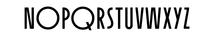 Organda MN Bold Font LOWERCASE