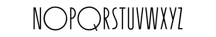 Organda MN Regular Font UPPERCASE