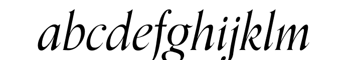 Orpheus Pro Italic Font LOWERCASE
