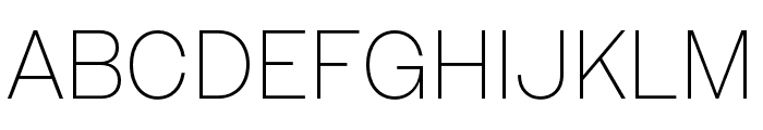 Owners Text XLight Font UPPERCASE