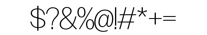 Owners XWide XLight Font OTHER CHARS