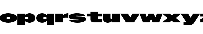 Owners XXWide XBlack Font LOWERCASE